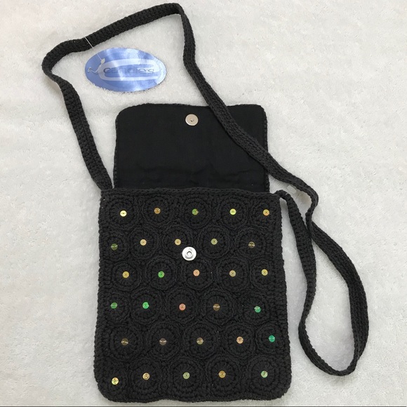 Candie’s Bag. Crochet. Sequins. - Picture 2 of 6